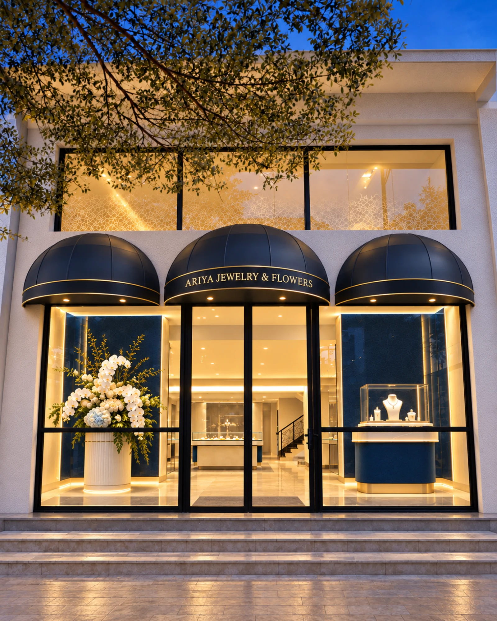 ARIYA boutique architectural editorial.