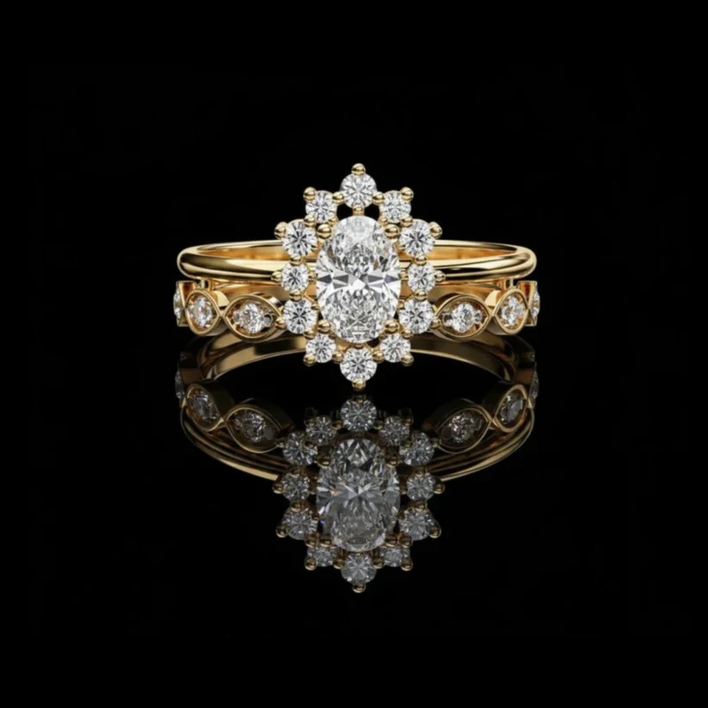 Angkor Oval Stillness Ring No. 00386, approved ARIYA catalog object.