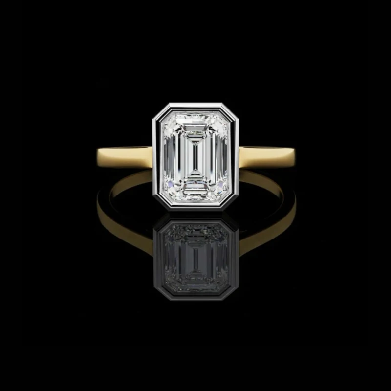 Apsara Emerald River Ring No. 00427, approved ARIYA catalog object.