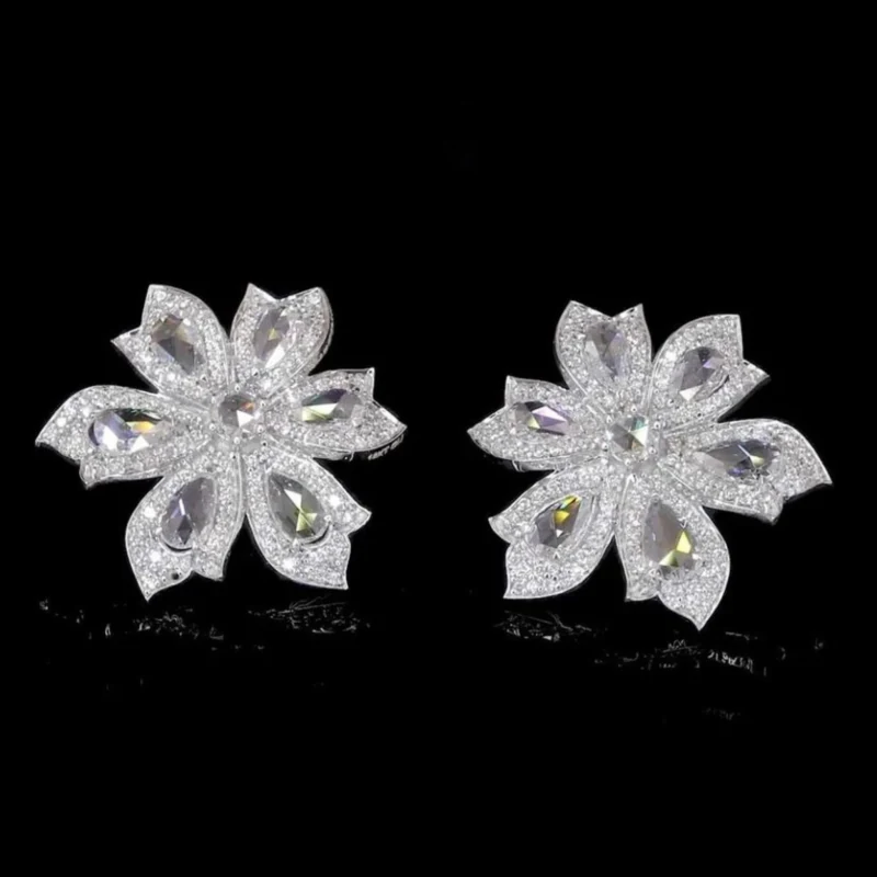 Apsara Halo Trace High Jewelry Study No. 00233, approved ARIYA catalog object.