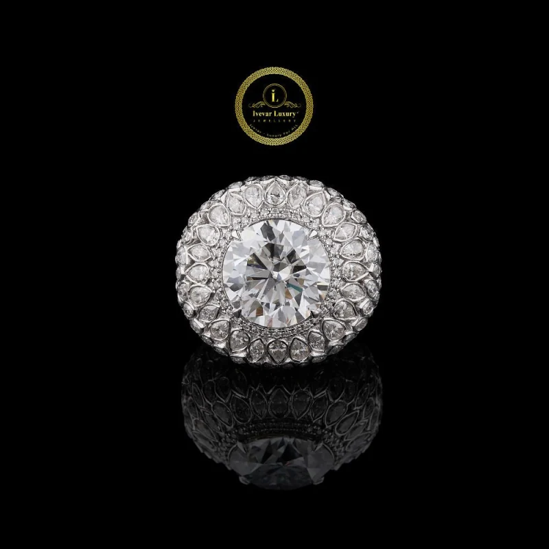 Apsara Round Column Ring No. 11155, approved ARIYA catalog object.