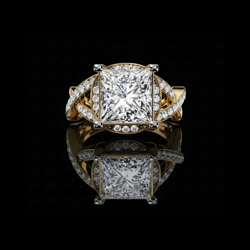 Bayon Princess Vault Ring No. 00385, approved ARIYA catalog object.