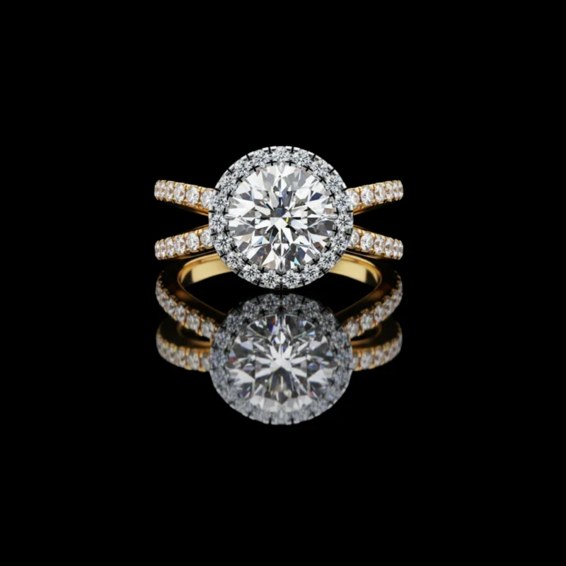 Bayon Round River Ring No. 00432, approved ARIYA catalog object.