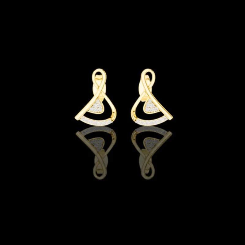Naga Light Veil Earring No. 08720, approved ARIYA catalog object.