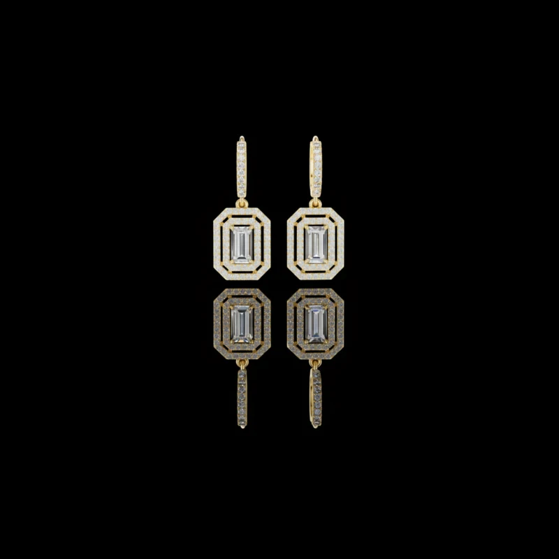 Naga Light Veil Earring No. 08927, approved ARIYA catalog object.